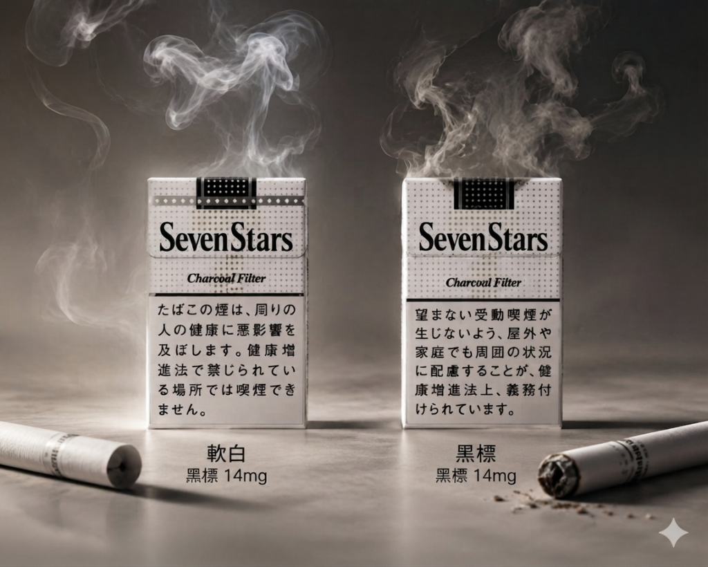 七星原味系列完整指南｜軟白 VS 黑標：哪款 Seven Stars更適合你？